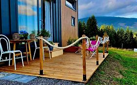Domek w górach Tiny House Polana Widokówka Babia Góra